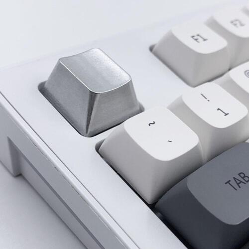 Translucent aluminum alloy keycaps Mechanical keyboard Lightweight No fadi D DE - Imagen 11 de 16
