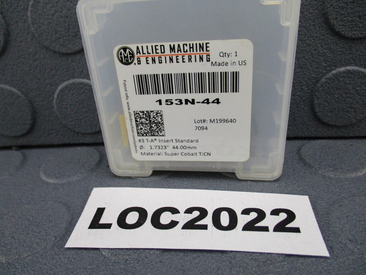 AMEC ALLIED MACHINE (44MM 1.7323IN.) 153N-44 SPADE DRILL INSERT