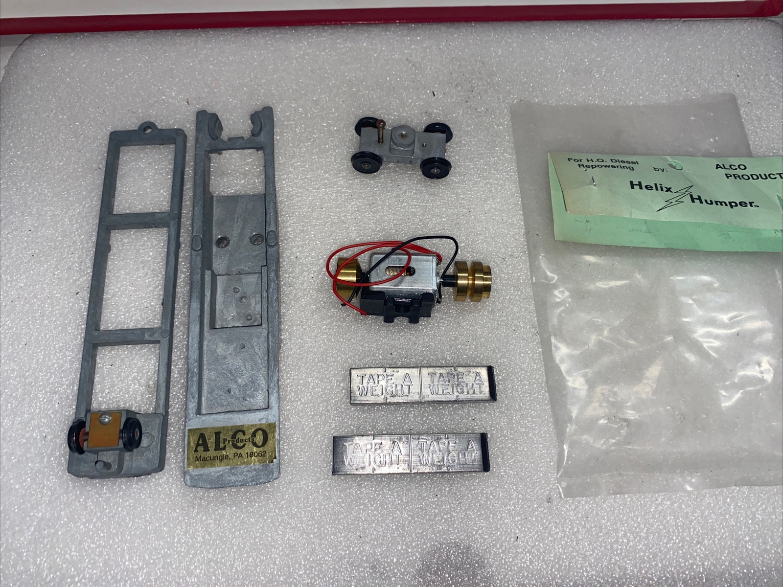 Alco Helix Humper Can Motor & Bowser Varney Aerotrain HO Train Parts eBay