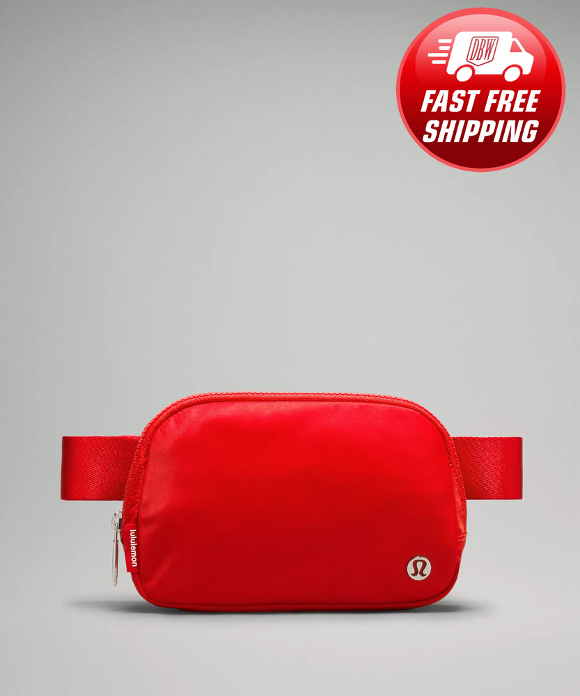 NEW Lululemon Everywhere Belt Bag Red- 1L Woman’s Lululemon Athletica NWT