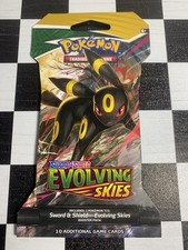 Pokémon TCG Sword & Shield Evolving Skies Booster Pack  