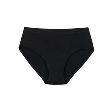 Thinx For All Leaks Hip-Hugger Underwear Holds up to 100ml Black Size L