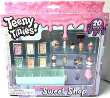 Teeny Tinies Sweet Shop 20-Piece Mini Bakery Playset for Imaginative Play Toy
