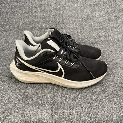 Nike Air Zoom Pegasus 39 x Raiders NFL Mens Sz 8 Black DR2049-001