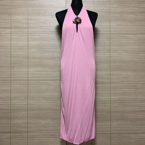 Gucci abito scollo a V M autentico pezzo unico donna moda dal Giappone