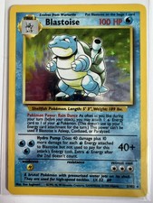 Blastoise 002/102 Base Set Holo LP