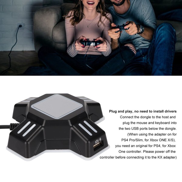 Kx Keyboard Mouse Converter Usb Mouse Keyboard Adapter For For For Cb-image