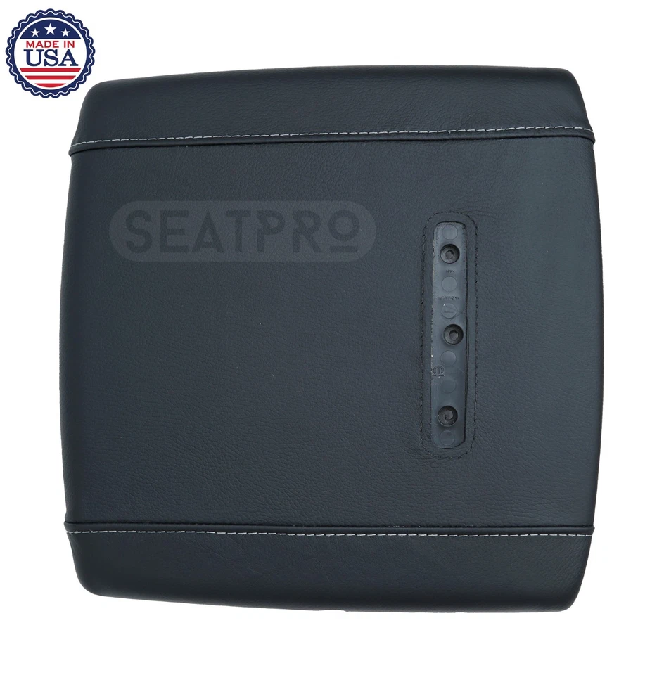 Cubierta de tapa de consola central negra para Dodge Ram 1500 Limited 2019 2020 2021 Foto 4 de 4