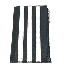 BALENCIAGA 721896 logo card holder fragment case coin purse Unused