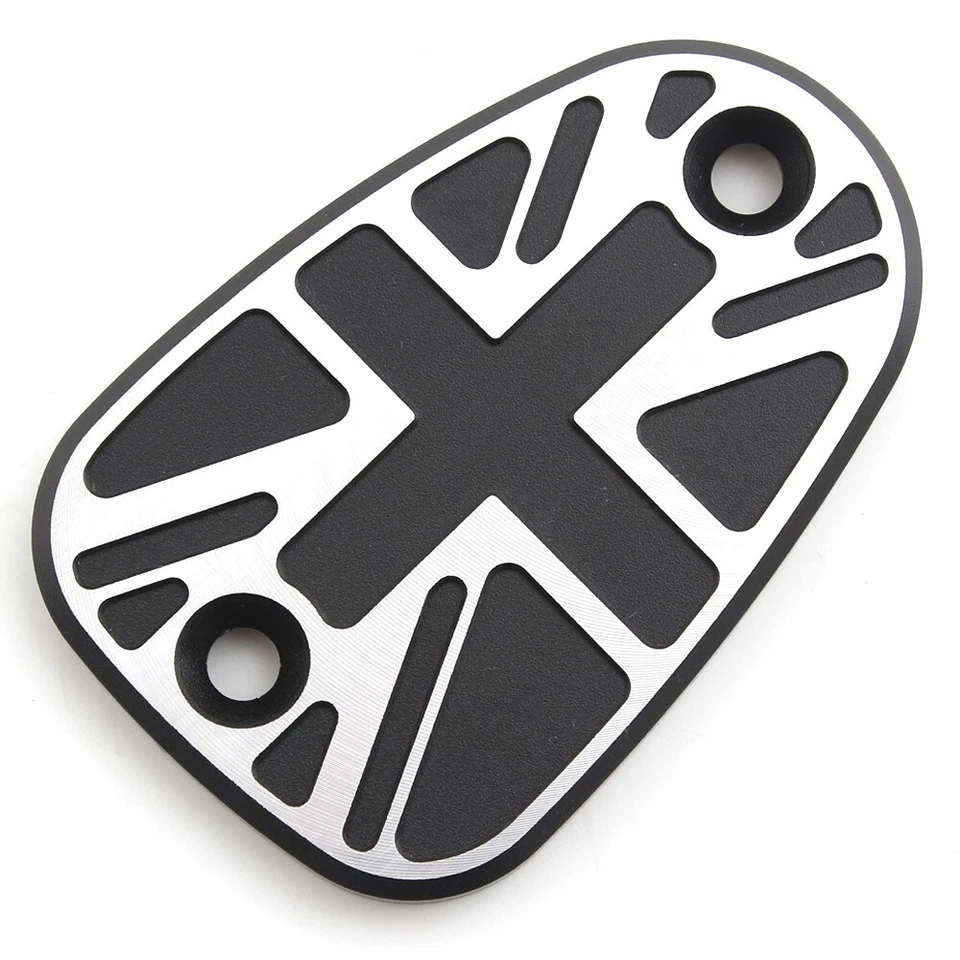 Cubierta de tapa de líquido de frenos negra para Triumph Bonneville Bobber 2017-21 Foto 4 de 4