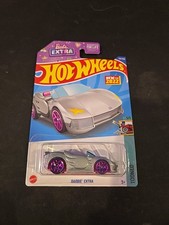 Hot Wheels 2022 Mainline Tooned Barbie Extra Silver 134