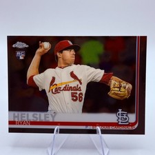 Ryan Helsley 2019 Topps Chrome Update #25 Rookie St. Louis Cardinals Card MLB. rookie card picture
