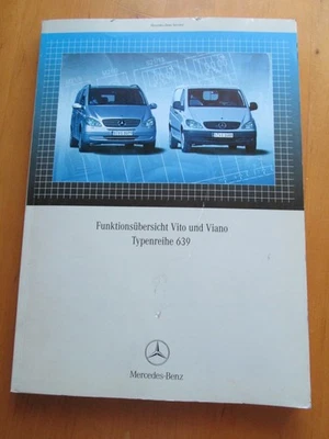 Handbuch Mercedes  Viano + Vito -BM 639  Funktionsübersichten  2003 - 230 Seiten - Bild 1 von 4