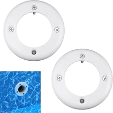 2 Pcs SPX1408B Swimming Pool Return Fitting Face Plate W/8 Screws, Fit for Haywa