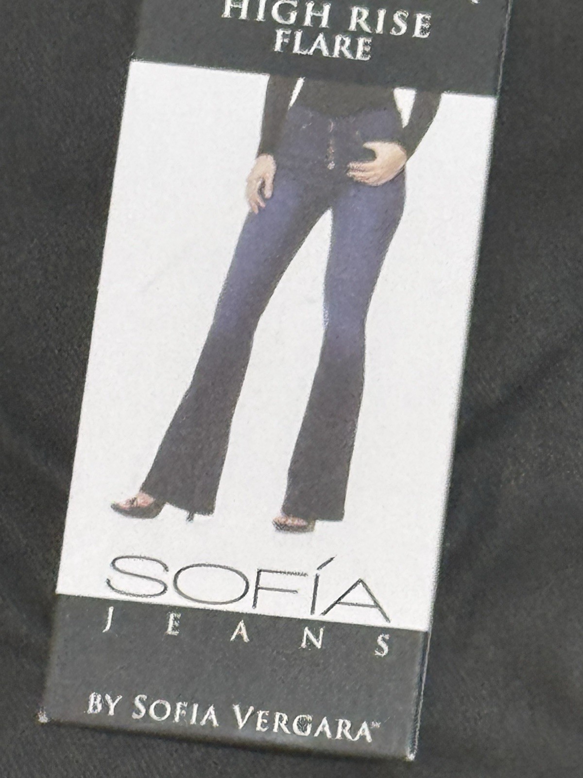 By Sofia Vergara Melisa Flare Coated Jean Women Plus Size  20.Black NWT