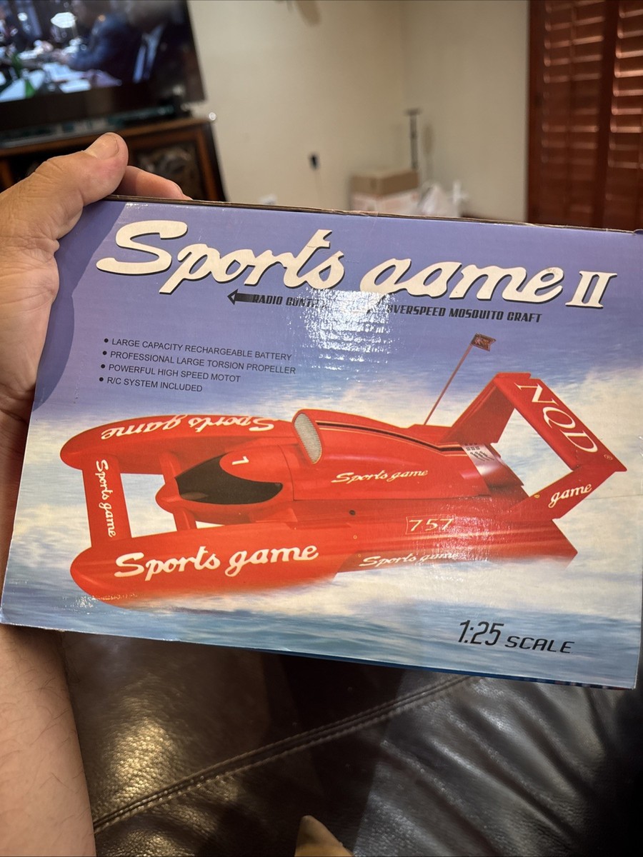 NQD 757 RC BOAT SPEED STORM (MS BUDWEISESER) SPORTS GAME MOSQUITO