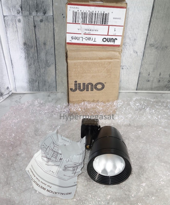 Juno R600L G2 3500K 80CRI PDIM Dimmable LED Black Trac-Lite Track Light Head