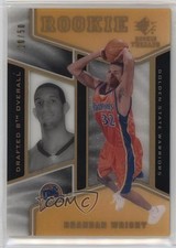 2007-08 SP Rookie Threads Rookie Gold 20/50 Brandan Wright #45 i6j
