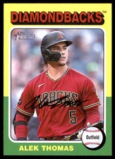 Alek Thomas 2024 Topps Heritage - Chrome Black  #289 Diamondbacks MLB READ