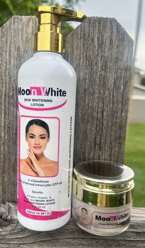 Moon white Lotion And face cream Ready For Shipping - Picture 7 of 8