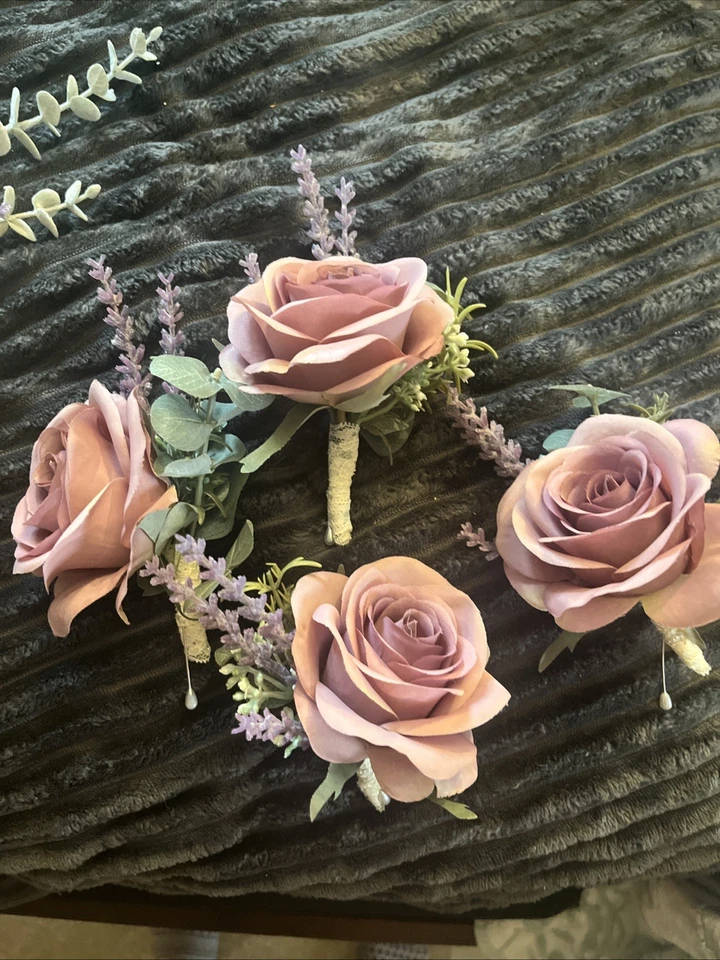 High Quality , Purple Themed Wedding Flowers - Image 3 of 4