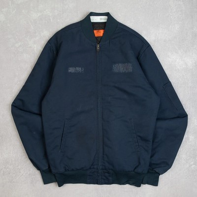 Red Kap Vintage Workwear Bomberjacke Medium Herren 90er Blau Utility