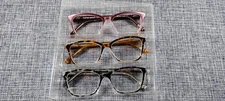 Women's Foster Grant - Design Optics - Plastic Readers (Gray - Brown - Red) 3pk