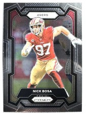 NICK BOSA San Francisco 49ers 2023 Panini Prizm Football Card #272