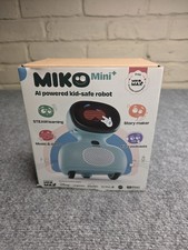 Miko Mini AI Powered Kids Smart Robot STEM Learning Companion Blue NEW SEALED