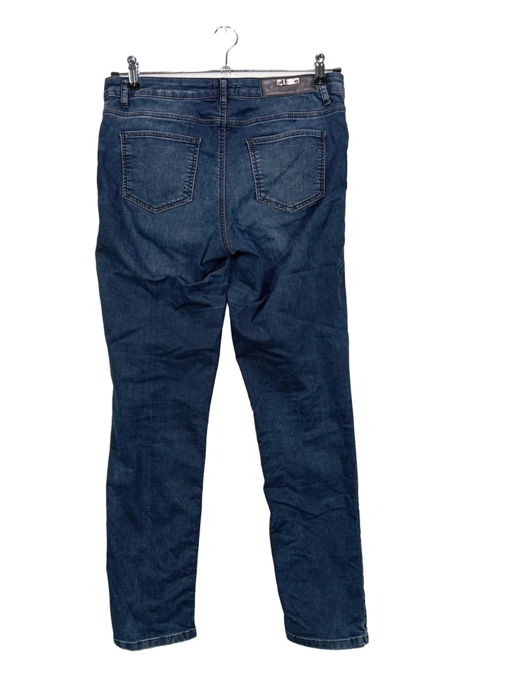 JONES Vaquero de talle alto Mujeres Vaquero Talla EU 40 azul look casual - Imagen 2 de 4