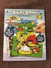 Angry Birds no mess coloring book Rovio New Factory Sealed 2009