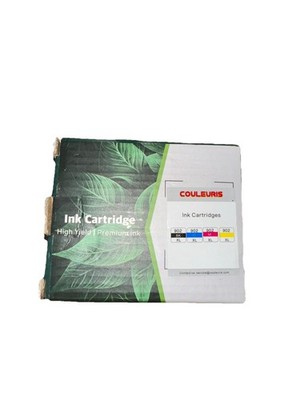 Couleuris 902XL High Yield Ink for HP Black Cyan Magenta Yellow