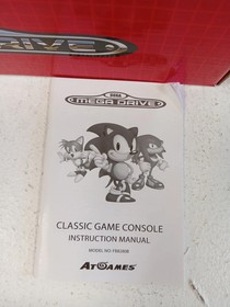 Sega Mega Drive Classic Console 80 Built In Games Boxed Untested
