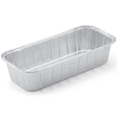 20 Teglie Rettangolari In Alluminio - 218 X 155 X 38 Mm, Capacità 0,8 Litri, Ideali Per Cottura E Conservazione - 4