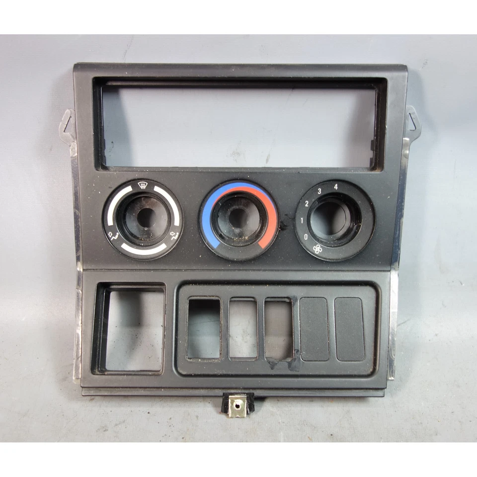 96-99 BMW E36/7 Z3 Roadster Front Center Console Trim Covers Black Plastic OEM - Imagem 2 de 4