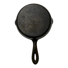 Vtg Chicago Hardware Foundry Hammered Cast Iron Skillet 6.5” 8_3 F