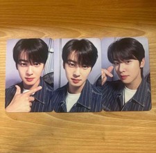Cha Eun Woo ENTITY EVERLINE Autograph Session Tokyo Trading Card Set of 3