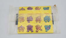Kellogg's Cereal Boglins Stickers Stamps Sponk Squidge Drool Shlump Sealed