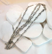 KING BABY STUDIO Rare Skull  Sterling Silver Necklace 24"