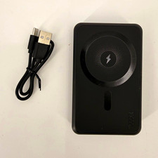 SMART 10000mAh Power Bank Wireless Fast Charge USB-C/USB-A/Black