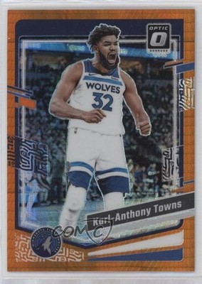 2023-24 Panini Donruss Optic Orange Hyper Prizm 2/99 Karl-Anthony Towns #179 uk2