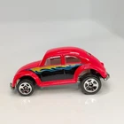 Hot Wheels 1988 VW Bug Vintage Classic Red With Flames Vintage Diecast Loose