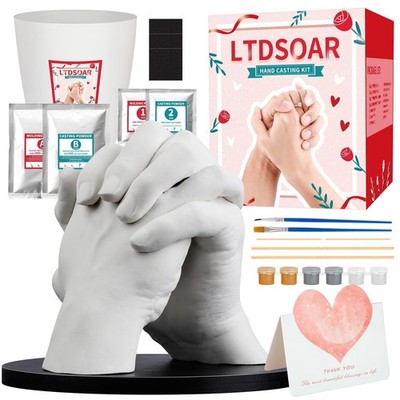 LTDSOAR Hand Casting Kit, Couples with Practice Mold Kit multicolor 
