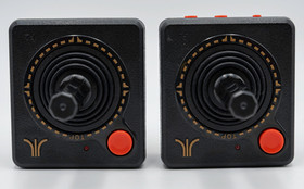 Atari Flashback 5 Classic Game Console + 2 Wireless Joystick Controllers & Cords