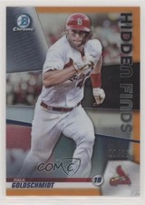 2020 Bowman Hidden Finds Chrome Orange Refractor 18/25 Paul Goldschmidt 0st9
