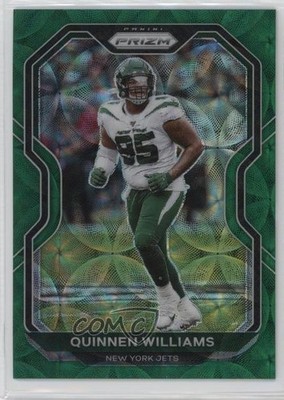 2020 Panini Prizm Green Scope Prizm 28/75 Quinnen Williams #32 09pz