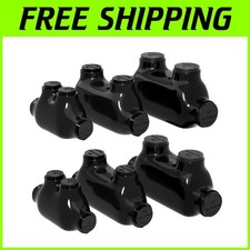 Insulated Multi Connectors, 2/0-6 AWG, Pack of 6