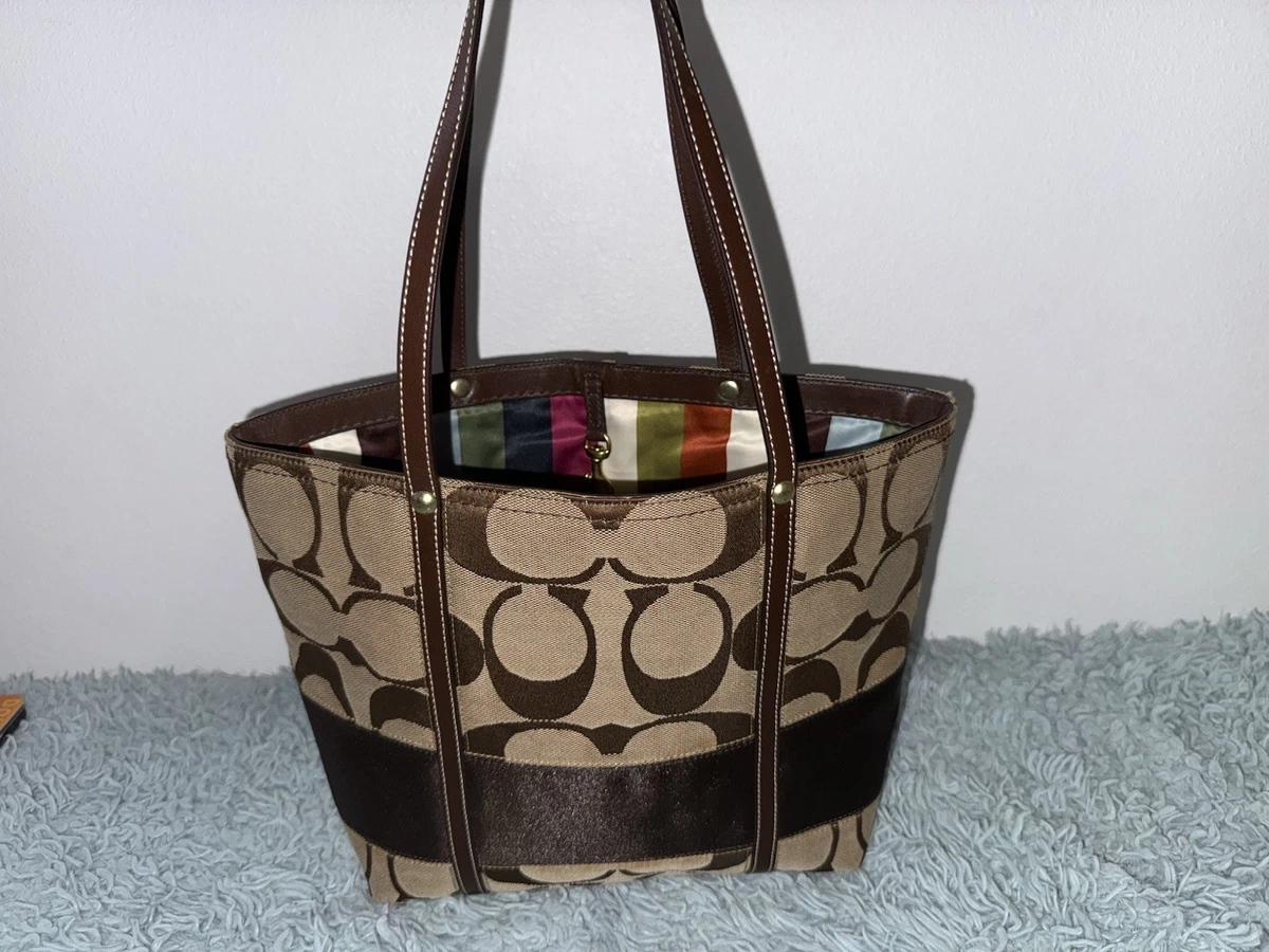 Coach Legacy Tote Striped Bags & Handbags for Women for sale | eBay