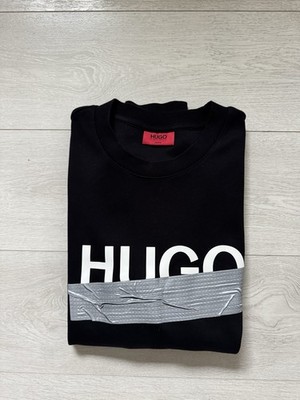 Hugo Boss Red Label Pulli Gr. M Schwarz Pullover Unisex Sweater Sweatshirt