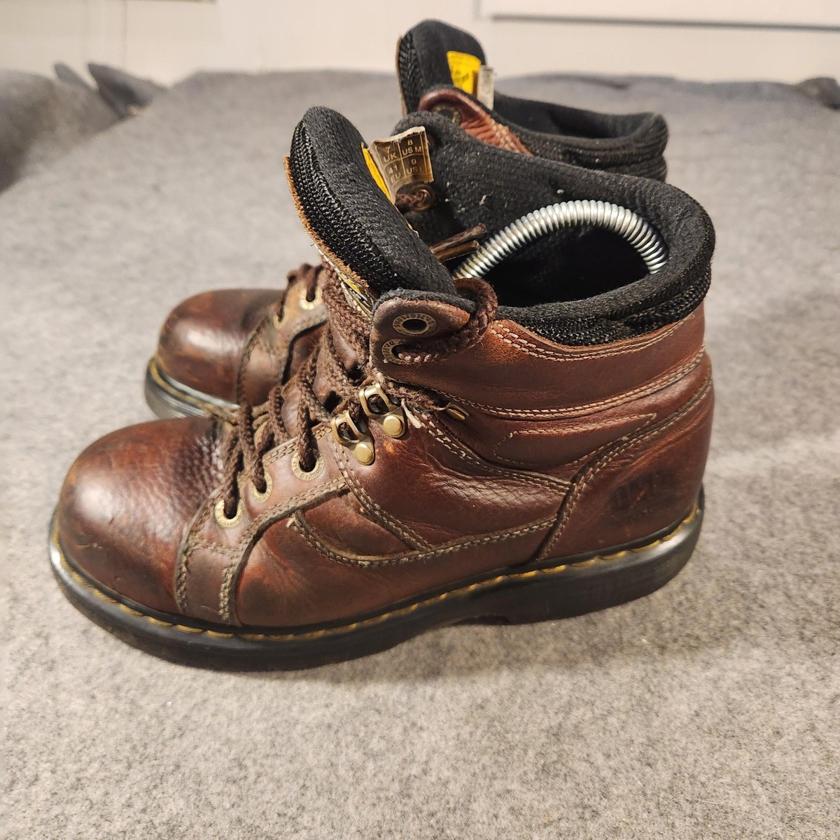 Dr Martens Ironbridge ST Industrial Boots Mens Size 8 Brown  display picture 1